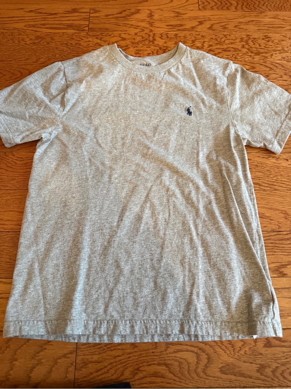 Boys Polo Ralph Lauren Gray Shirt Medium (10-12)